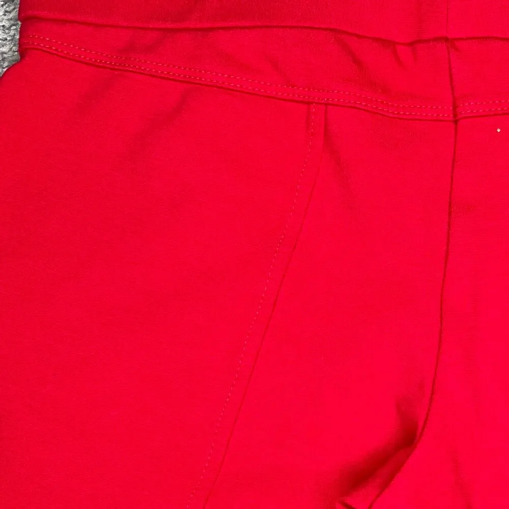 Red Straight Casual Dress Yoga Pants/Leggings Size XL - Image 5