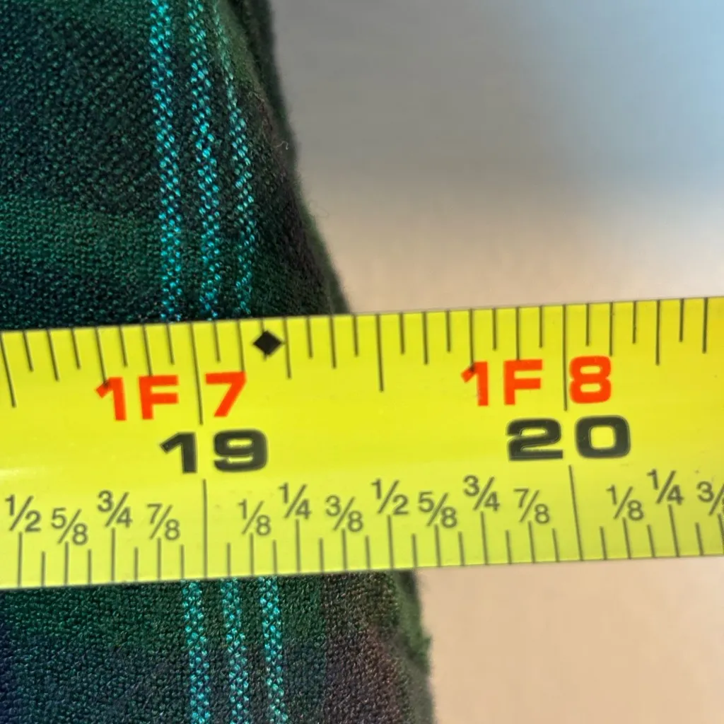 Urban Outfitters Rigby Plaid Cami Slip Dress Size Small Indie Holiday Adjustable - Image 5