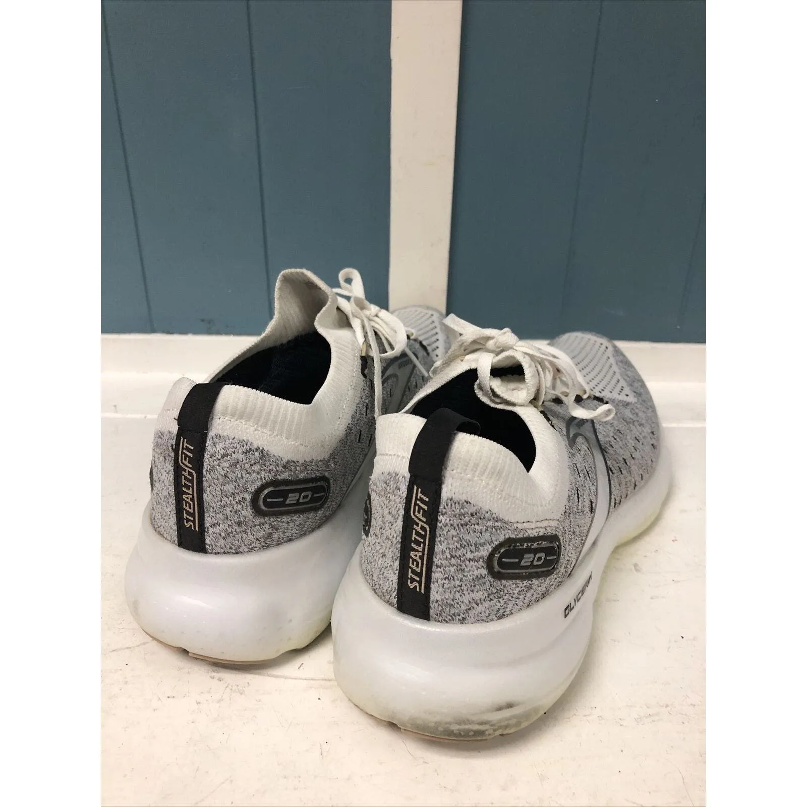 Brooks Womens Glycerin Stealthfit‎ GTS 20 Running Shoe Gray Size 11 - Image 5