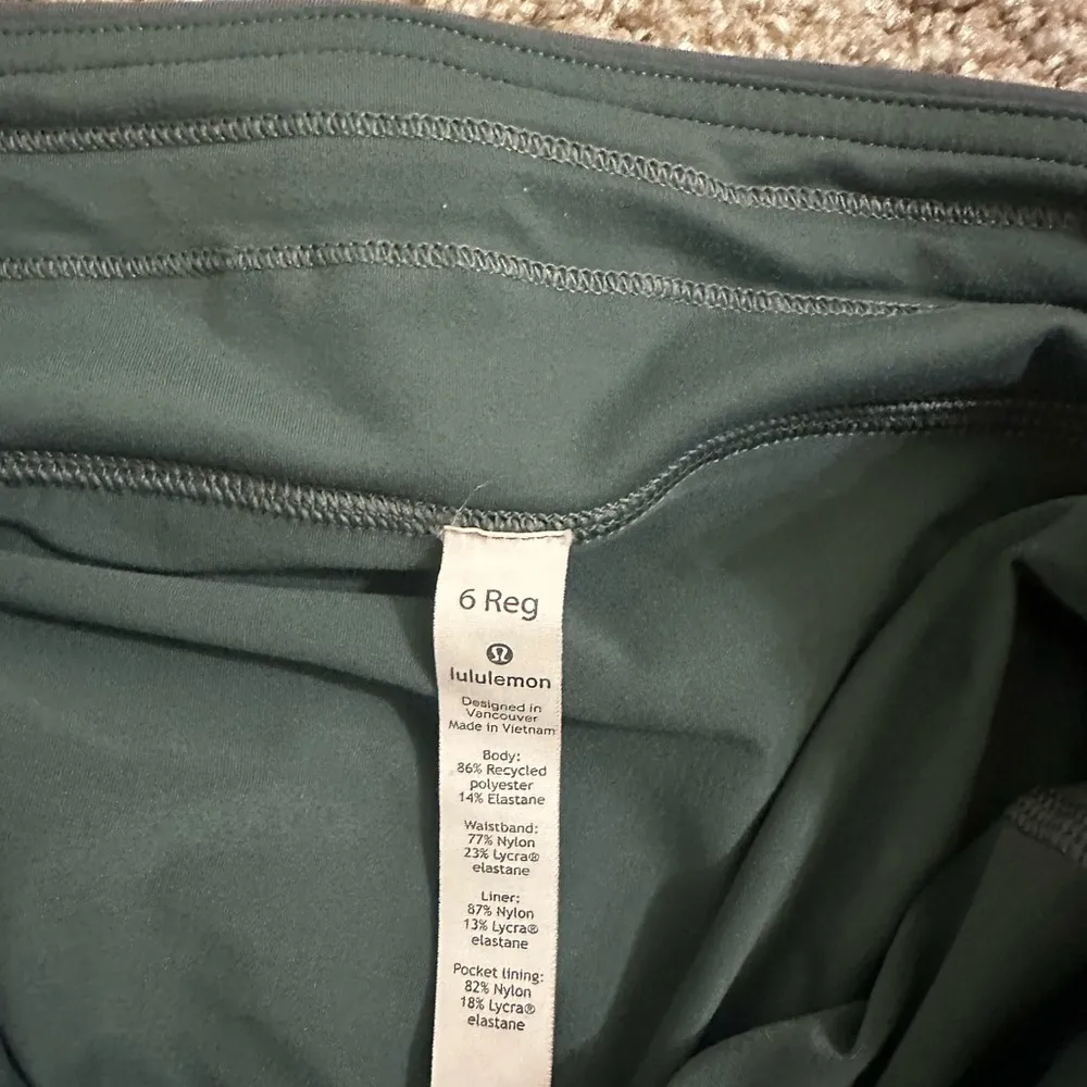 Green Lululemon Athletic Skort - Image 3