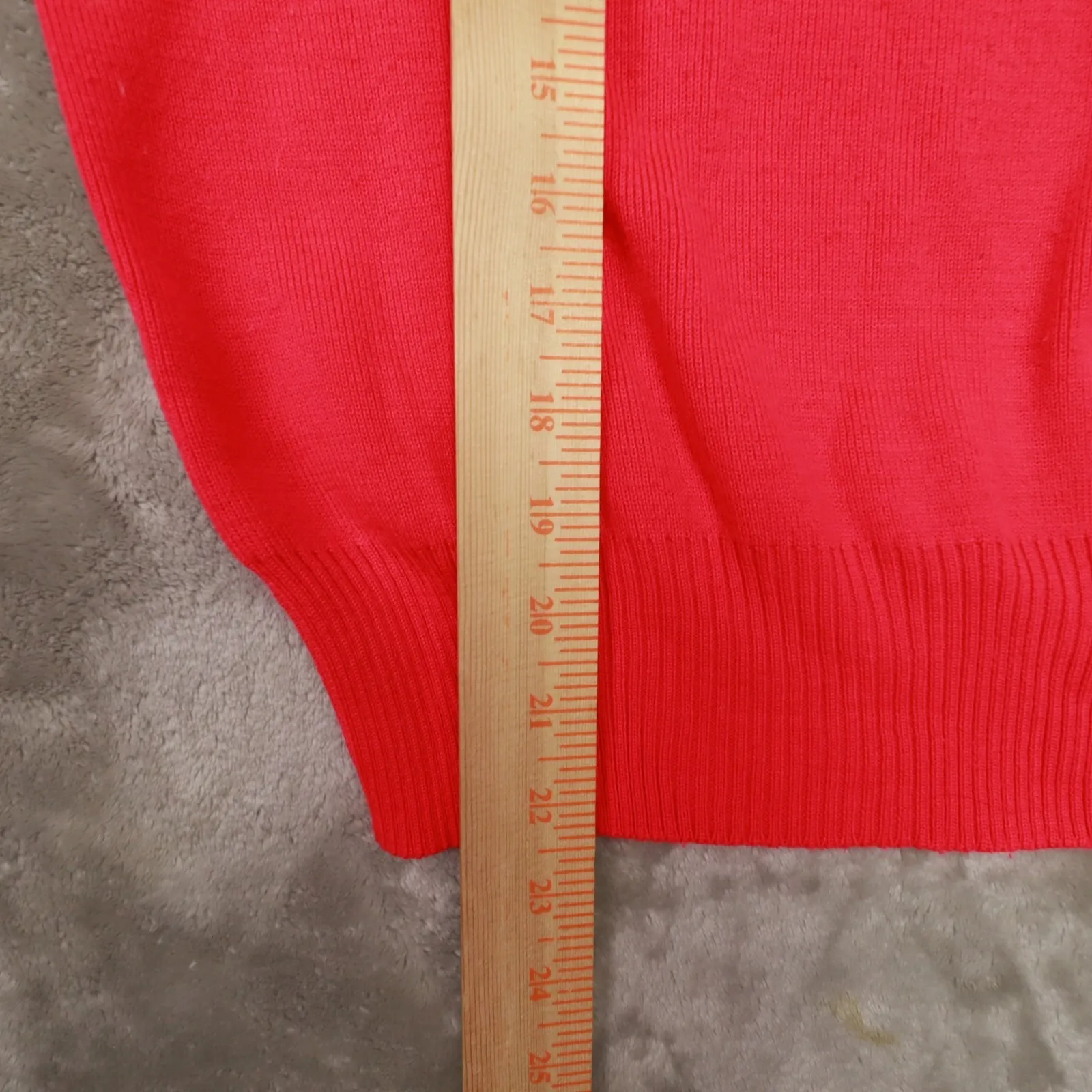 Obermeyer Sport Vintage 80s Pink Turtleneck Sweater Wool Blend size Medium Retro - Image 6