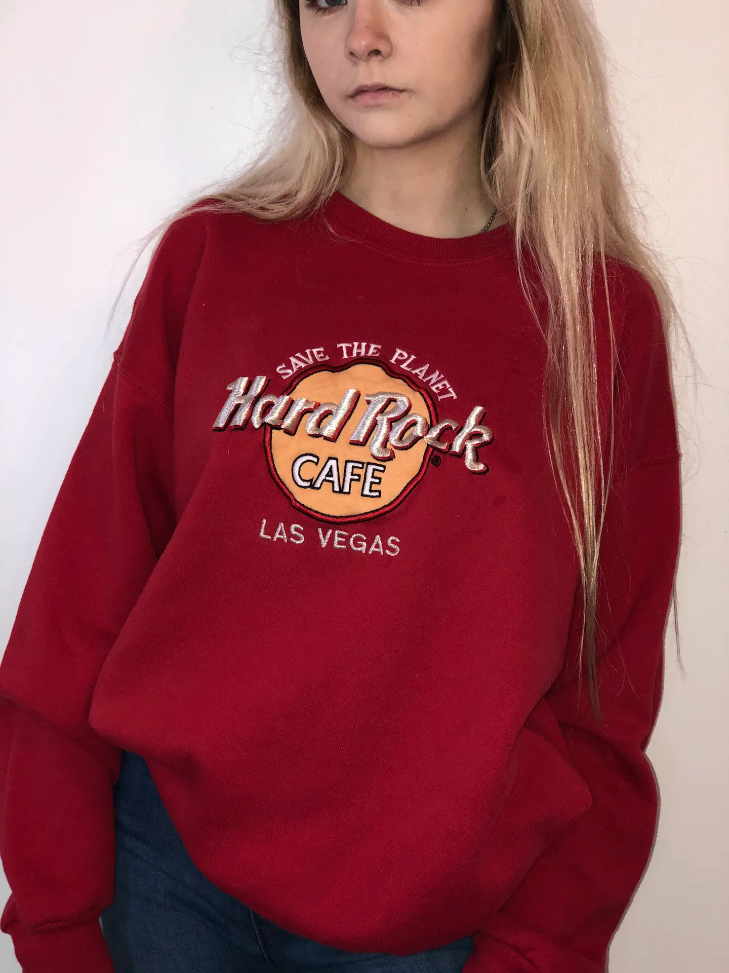 Hard Rock Cafe Vintage  Crewneck - Image 2