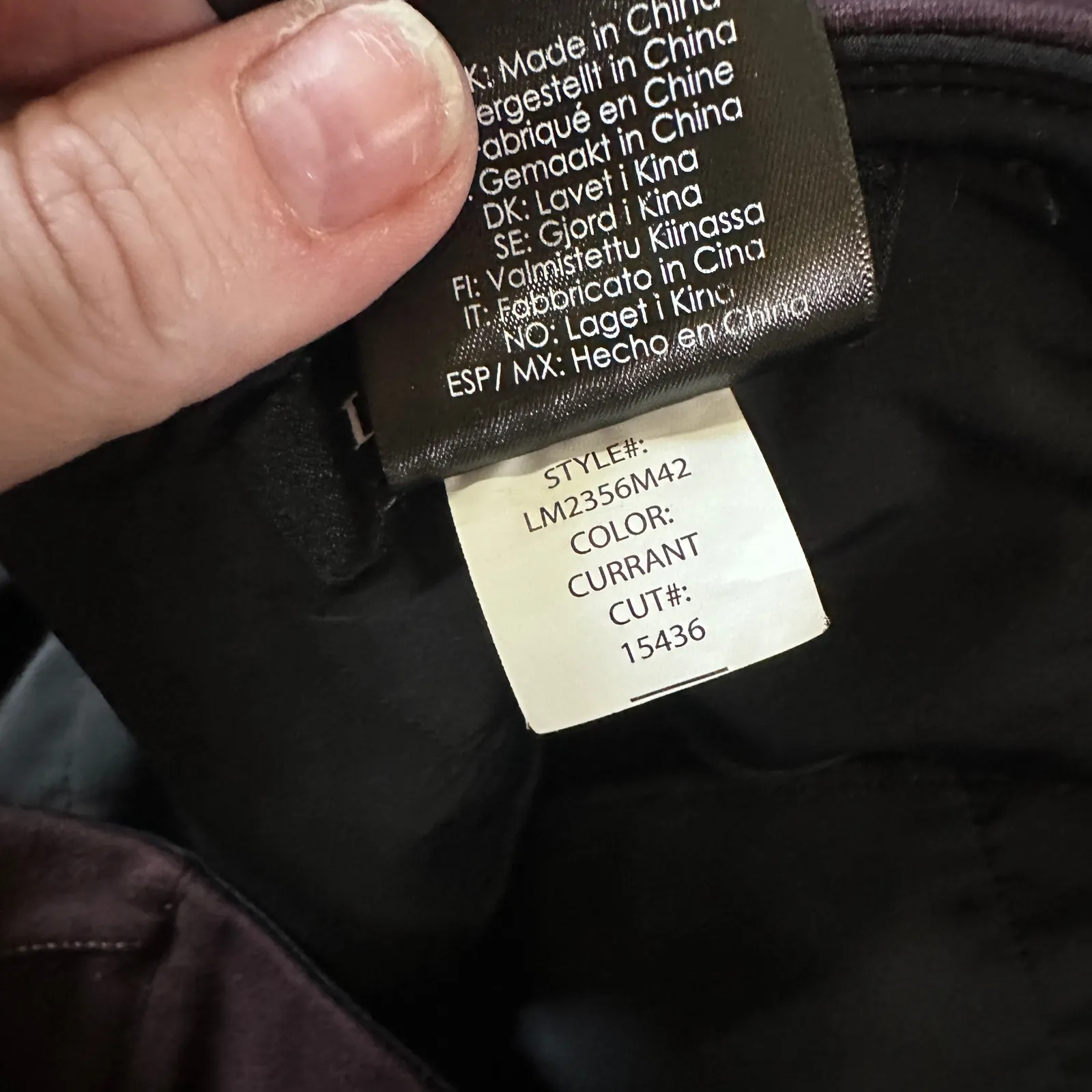 Liverpool Los Angeles Pull On Work Pants Size 14 Purple - Image 6