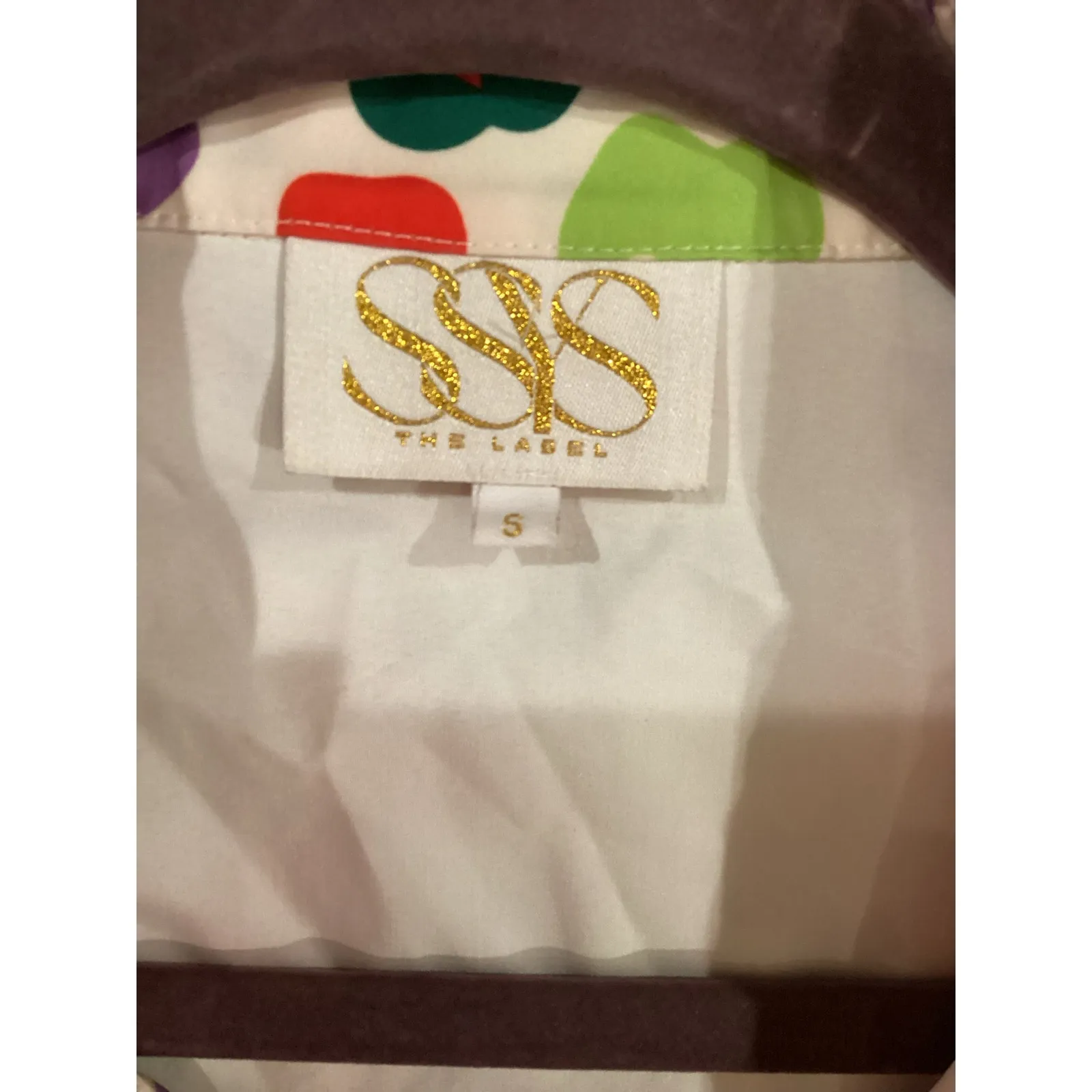 SSYS The Kendall Sleeveless Collared colorfull mini Dress In Animal Small White - Image 8