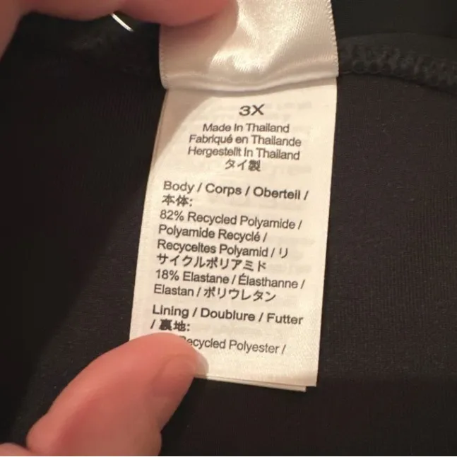 J.Crew  Black‎ Full-Coverage Bikini Briefs Sz 3X Plus NEW - Image 5