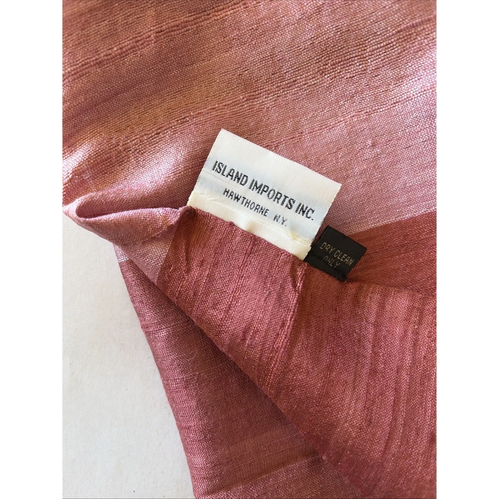 Vintage VTG Christian Livingston Collection 100% Silk Striped Scarf‎ Tassels O/S - Image 10