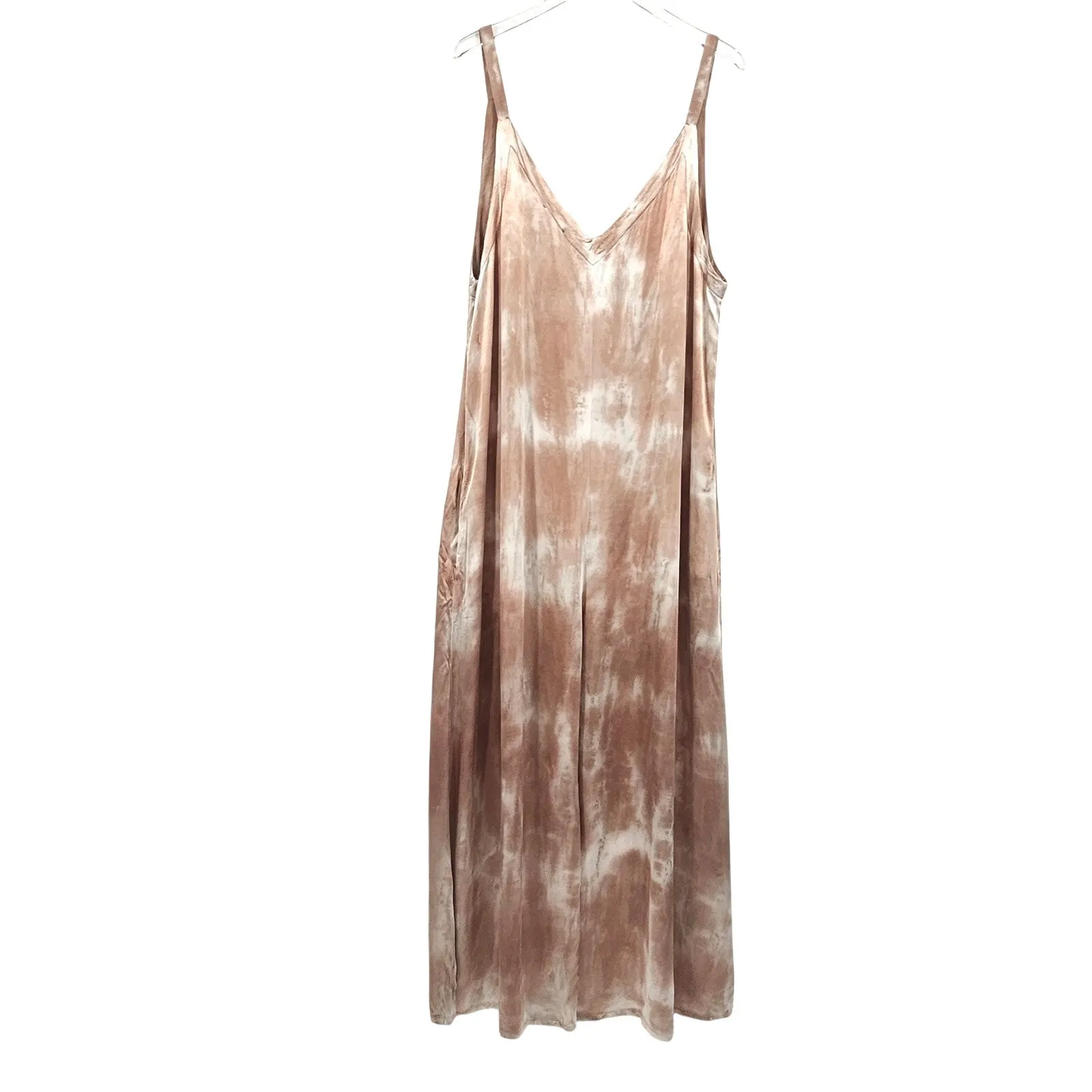 LACAUSA Santi Jumpsuit in‎ Dune Wash Pink Size XL - Image 7