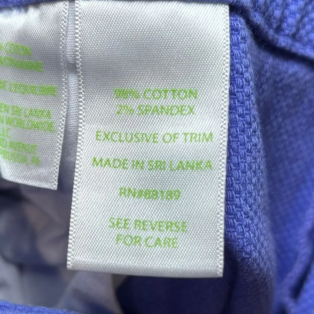 Lilly‎ Pulitzer Purple Callahan Shorts 14 Beach Summer Club Preppy Colorful - Image 5