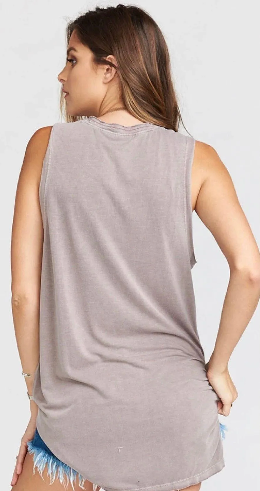 NWT $97  Brunette Bestie Graphic Tank XS - Image 2