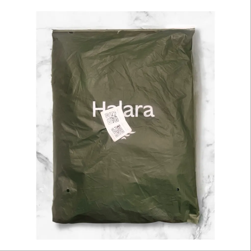 NWT HALARA Flex™ Asymmetric Low Rise Zipper Pockets Baggy Wide Leg Jean - Image 8