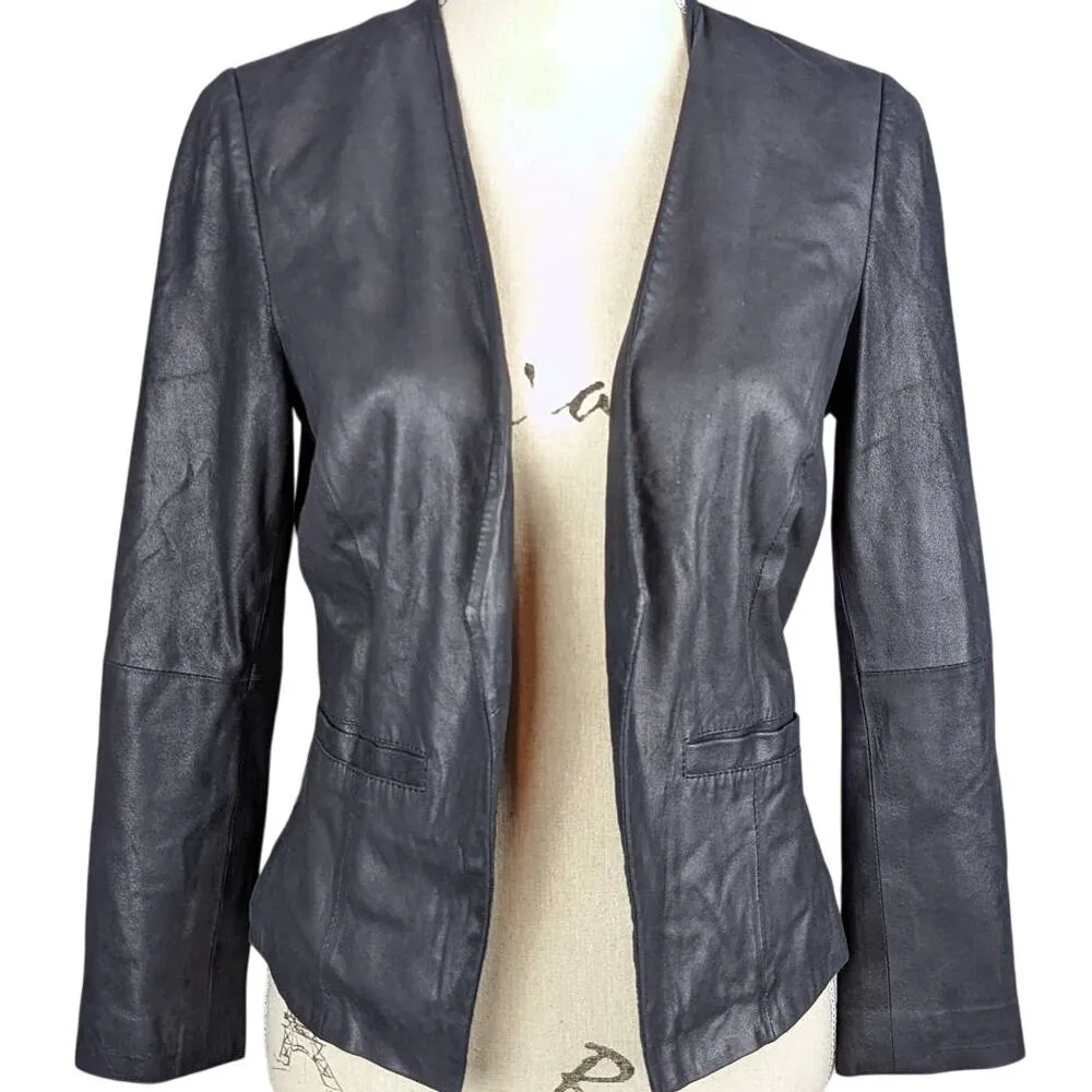 Joie Leather Jacket Black Size Small - Image 2