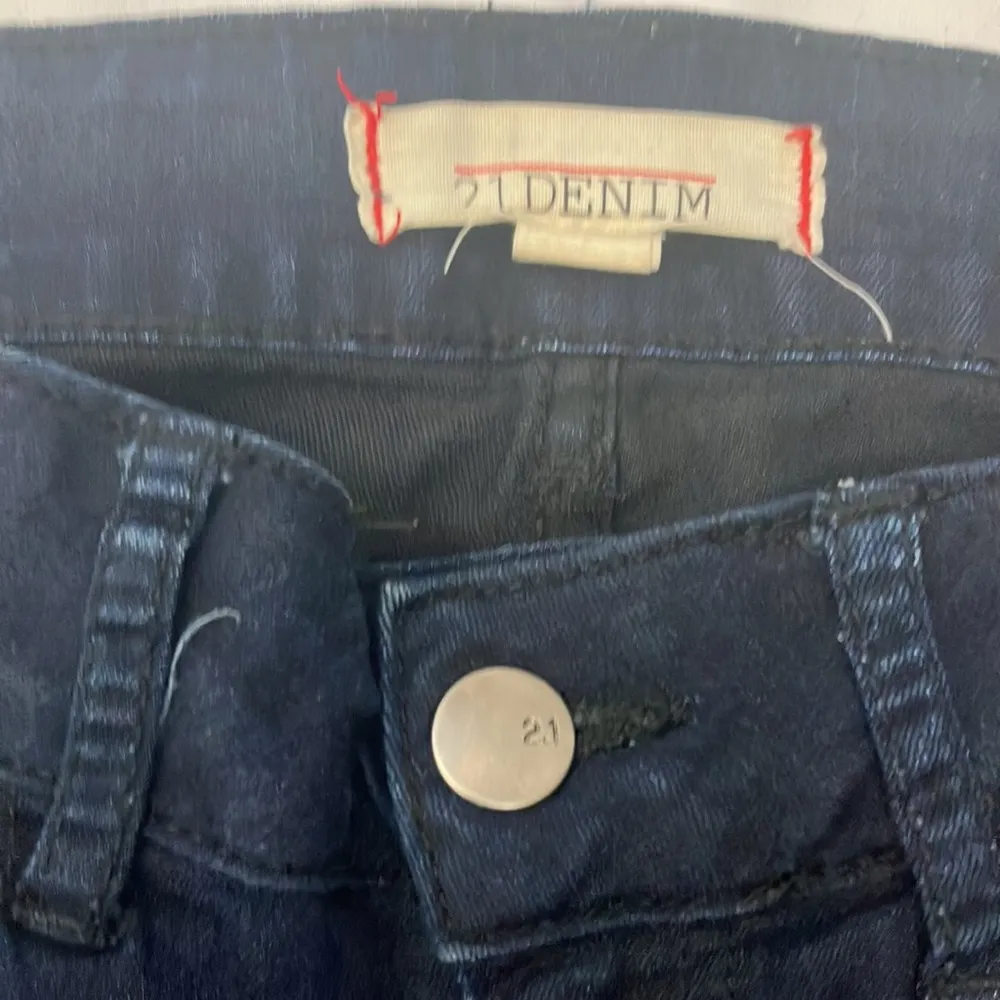 Vintage Forever 21 navy blue skinny jeans woman’s size 24 - Image 6