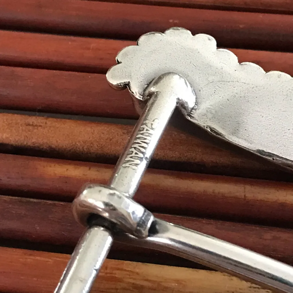 Silver Ornate Belt Buckle - Image 7