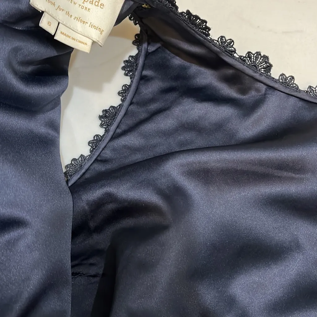 🎉Host Pick X2🎉 Kate Spade ♠️ navy blue lace shift dress. - Image 5