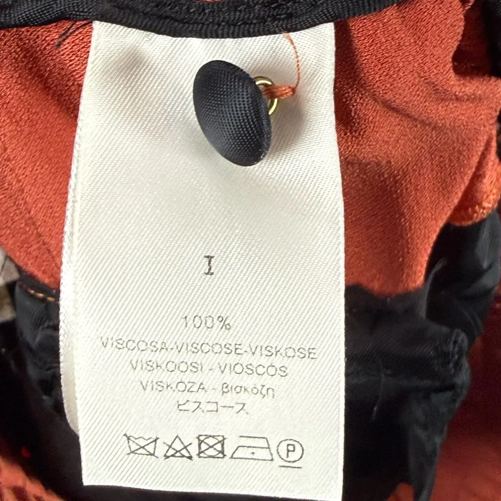 Forte Forte Resort Pants in Rust Size Small Orange - Image 10