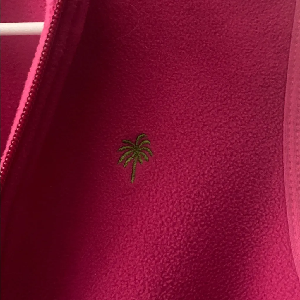 Lilly Pulitzer Fleece Vest Size S - Image 3