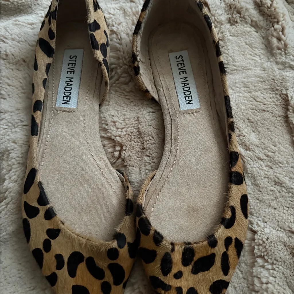 Steve Madden Leopard Print Flats - Image 6