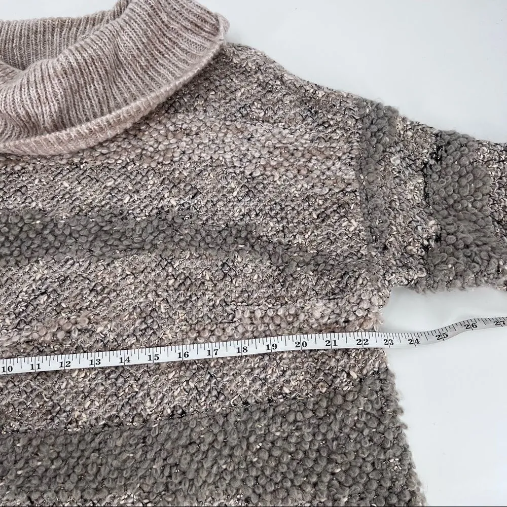 Lucky Brand Cowl Neck Sweater medium oversized chunky layering‎ - Image 5