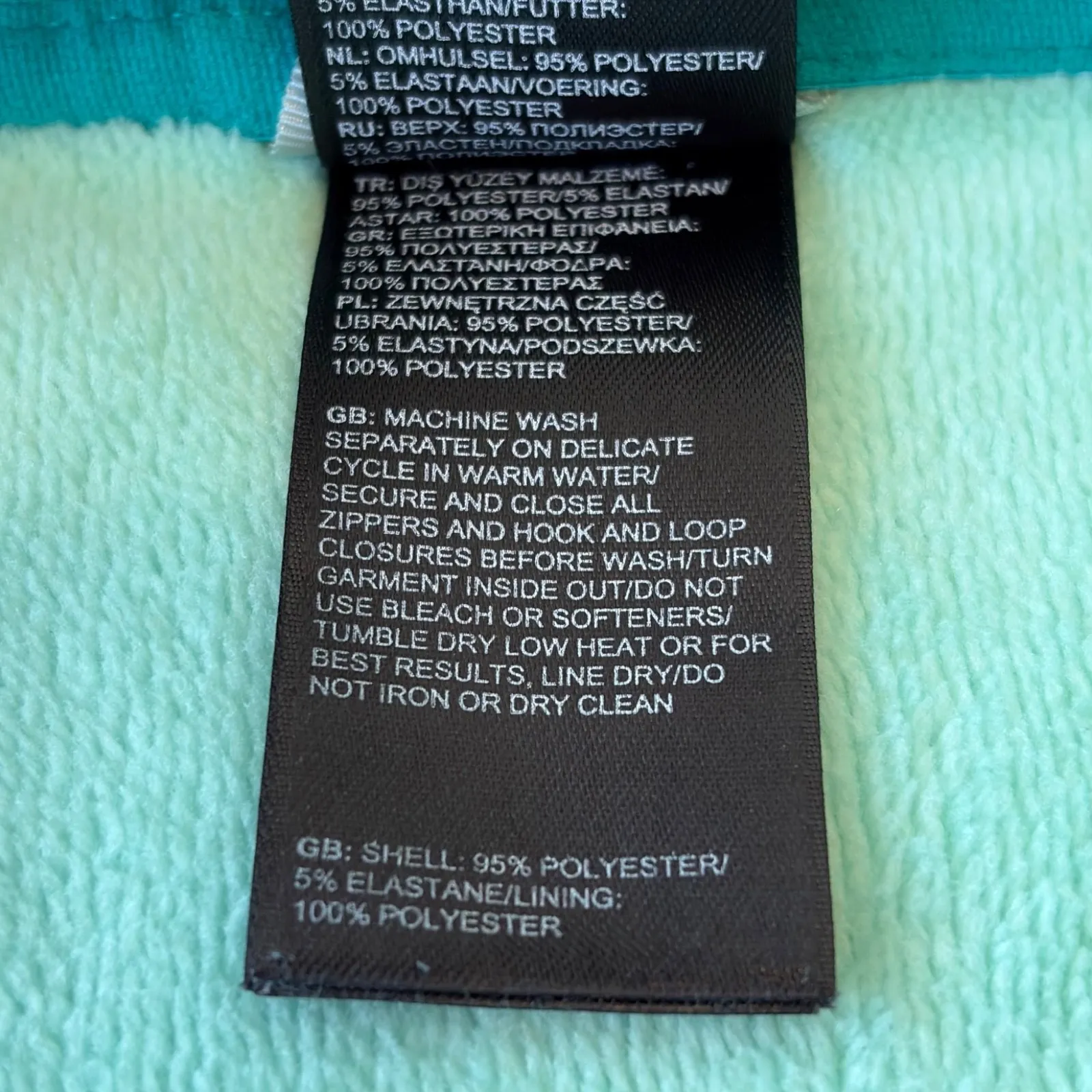 The North Face Apex Bionic‎ Women Small Full Zip Softshell Jacket Outdoor Lined - Image 8