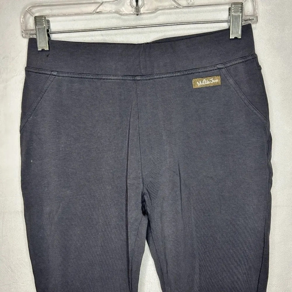 Matilda Jane Women's Gray Cul-de-Sac Sandy Pants Pull-on Leggings Sz M (26x27) - Image 2