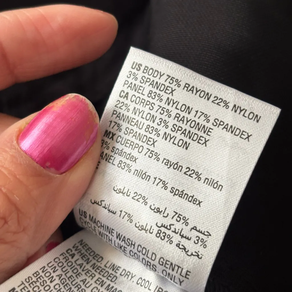 JM Collection pull on Black Straight Leg Pants - Image 10