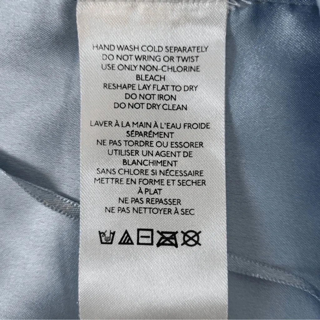 NWOT Urban Outfitters Monarch Butterfly Sequin Strappy Satin Mini Dress Size XS - Image 11