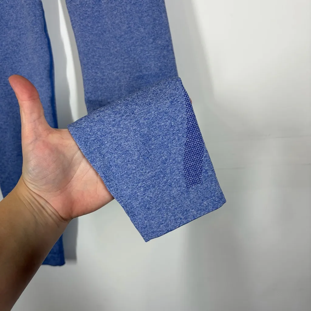 Pursue Fitness X Hope Scope Seamless Leggings Size Medium Blue - Image 9