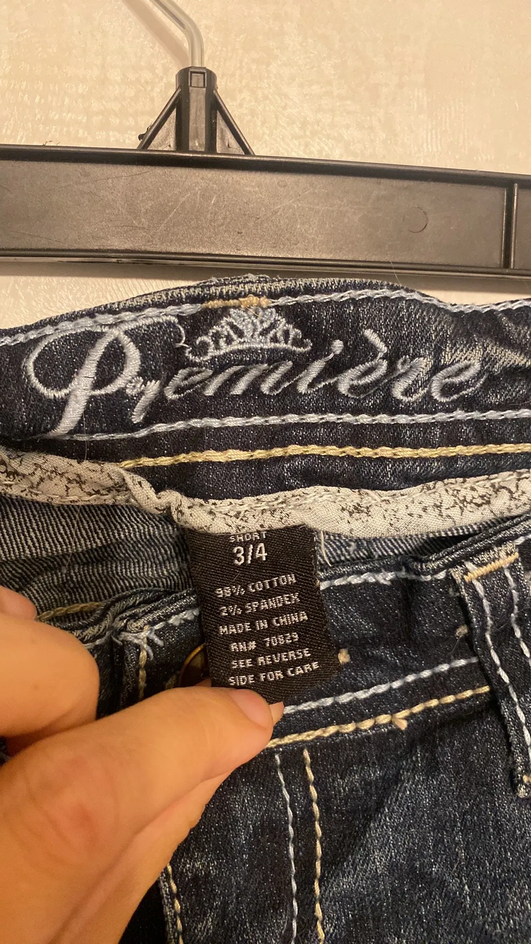Premiere Jeans Size 3/4 - Image 5