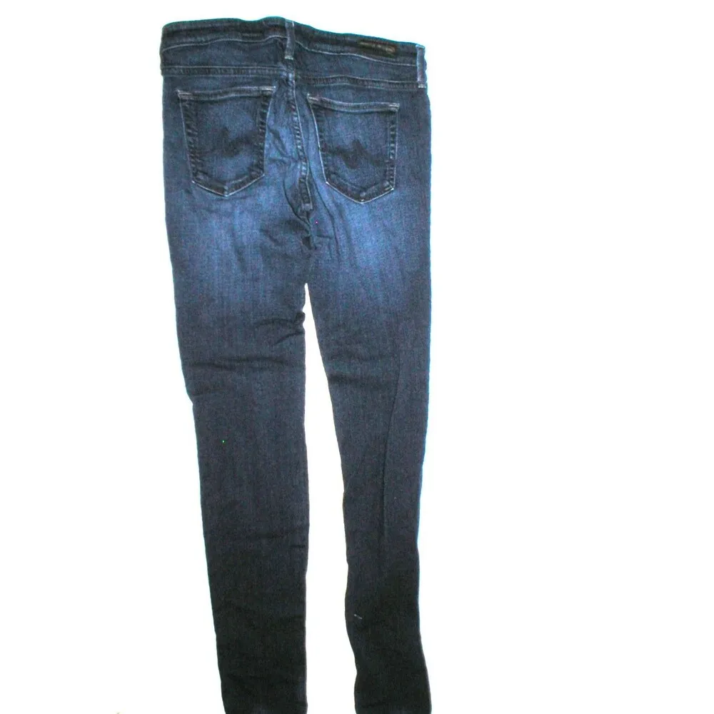 New 26 Legging AG Jeans Pants Soft Super Skinny Dark Blue Womens Pockets USA - Image 5