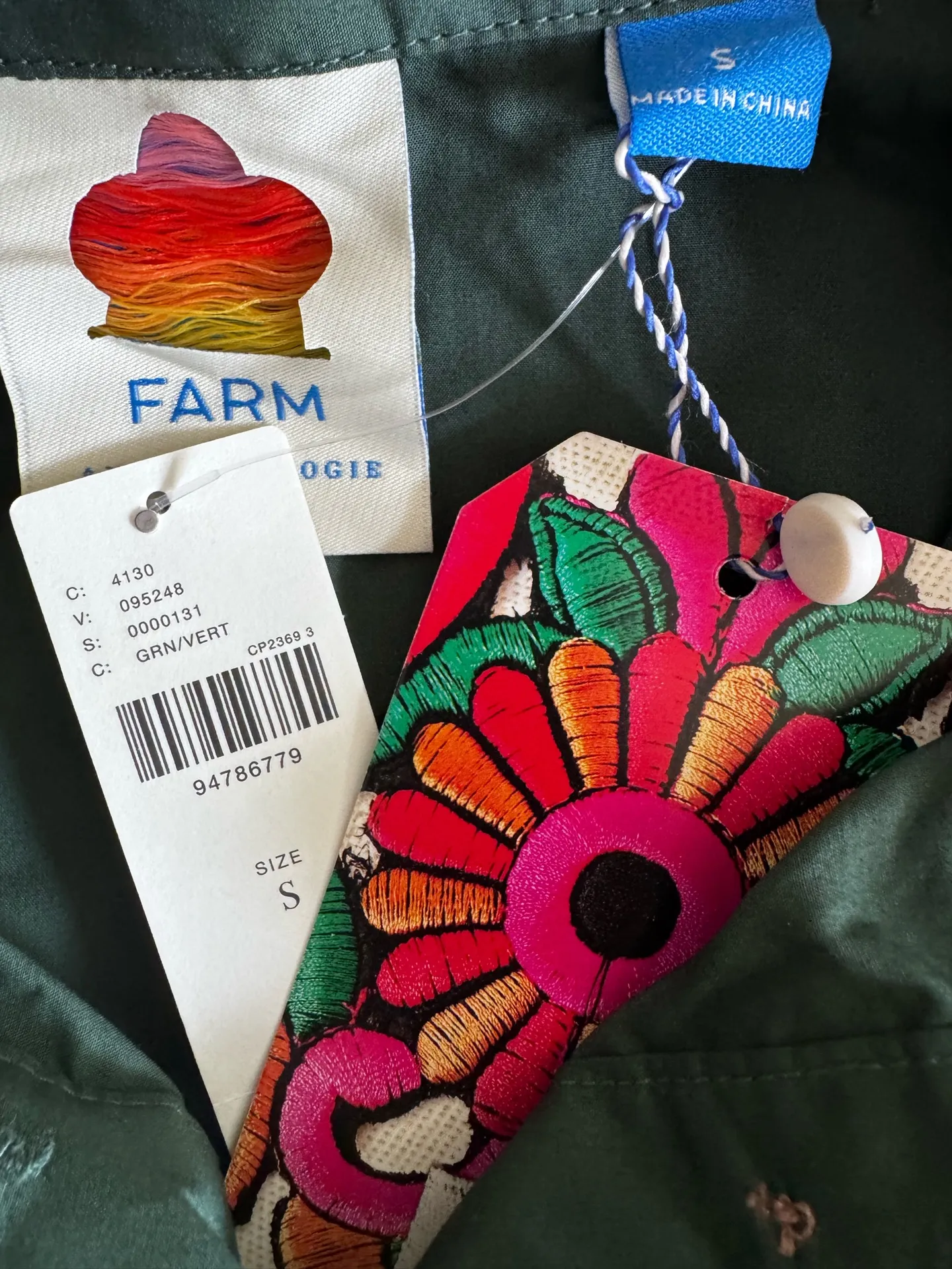 Collared Button Front Shift Mini Dress, Size S - Image 11