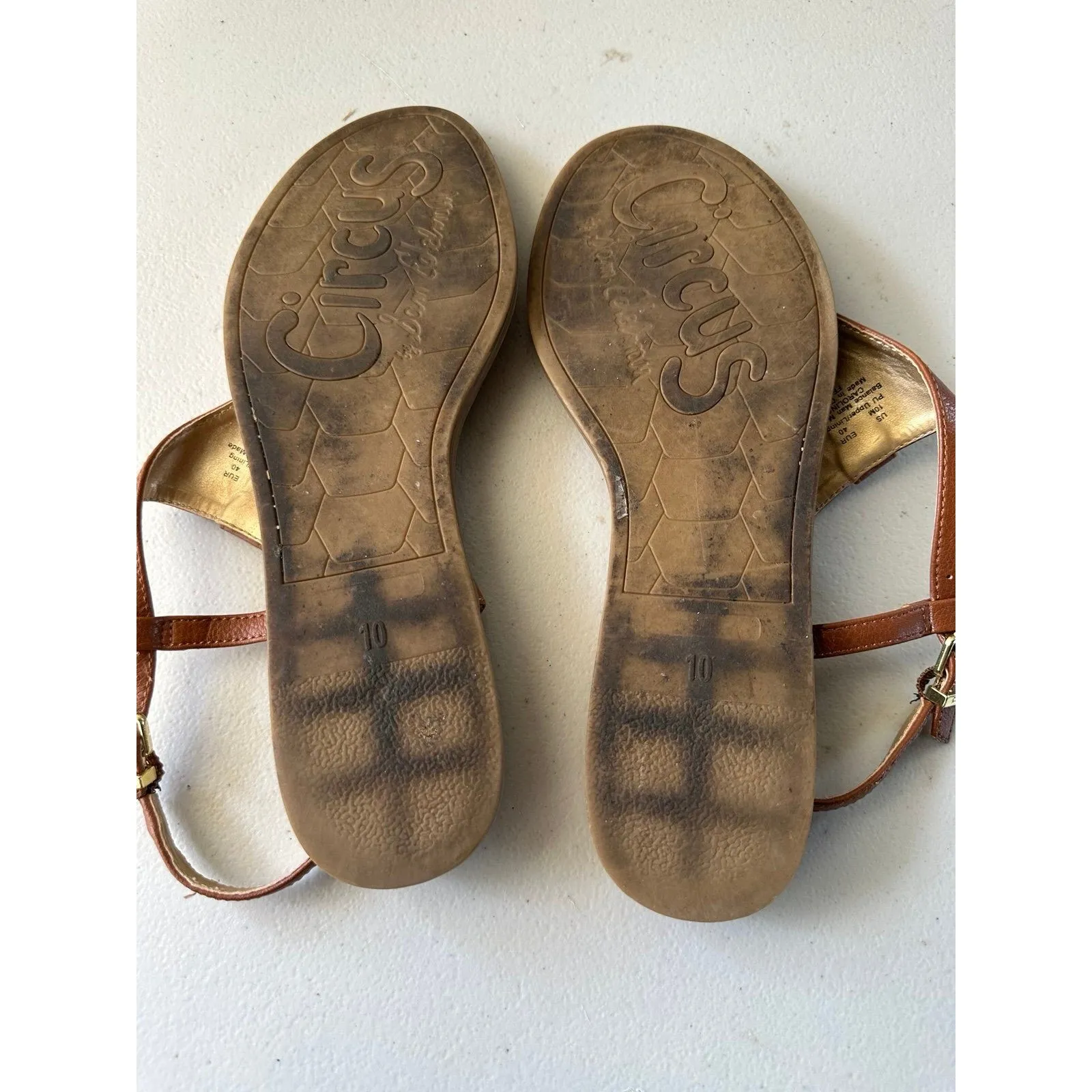 Circus By Sam Edelman Women's Carolina Thong Flat Slingback Sandals 10 - Image 6