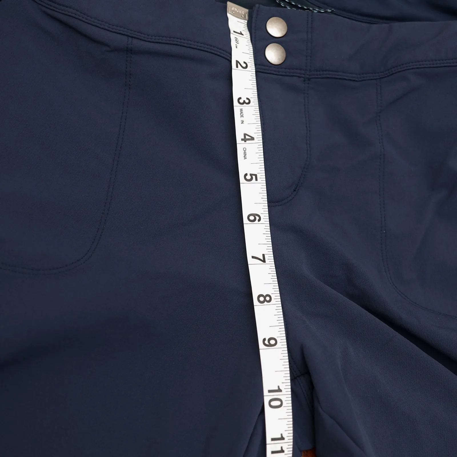 KÜHL Transcendr Skinny Pants Indigo‎ Women's 14 Nylon Stretch Outdoor Travel Zip - Image 13