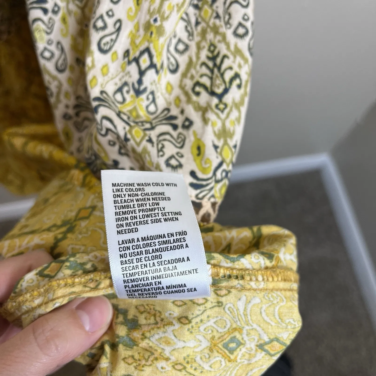 francescas dress Sundress Yellow Babydoll Beach S 100 Cotton Relaxed Long Tiered - Image 14