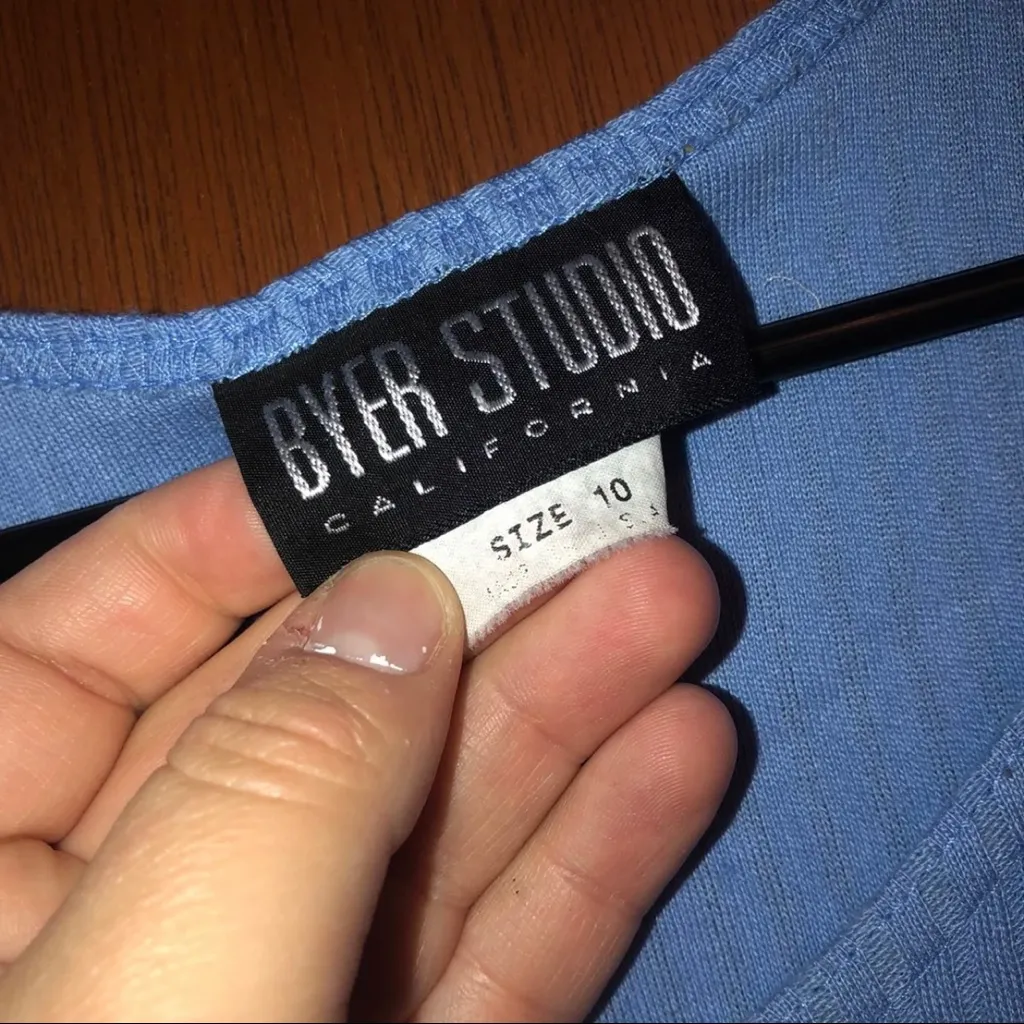 Vintage Byer Studio California Floral Woman’s Maxi Dress Size 10 - Image 4