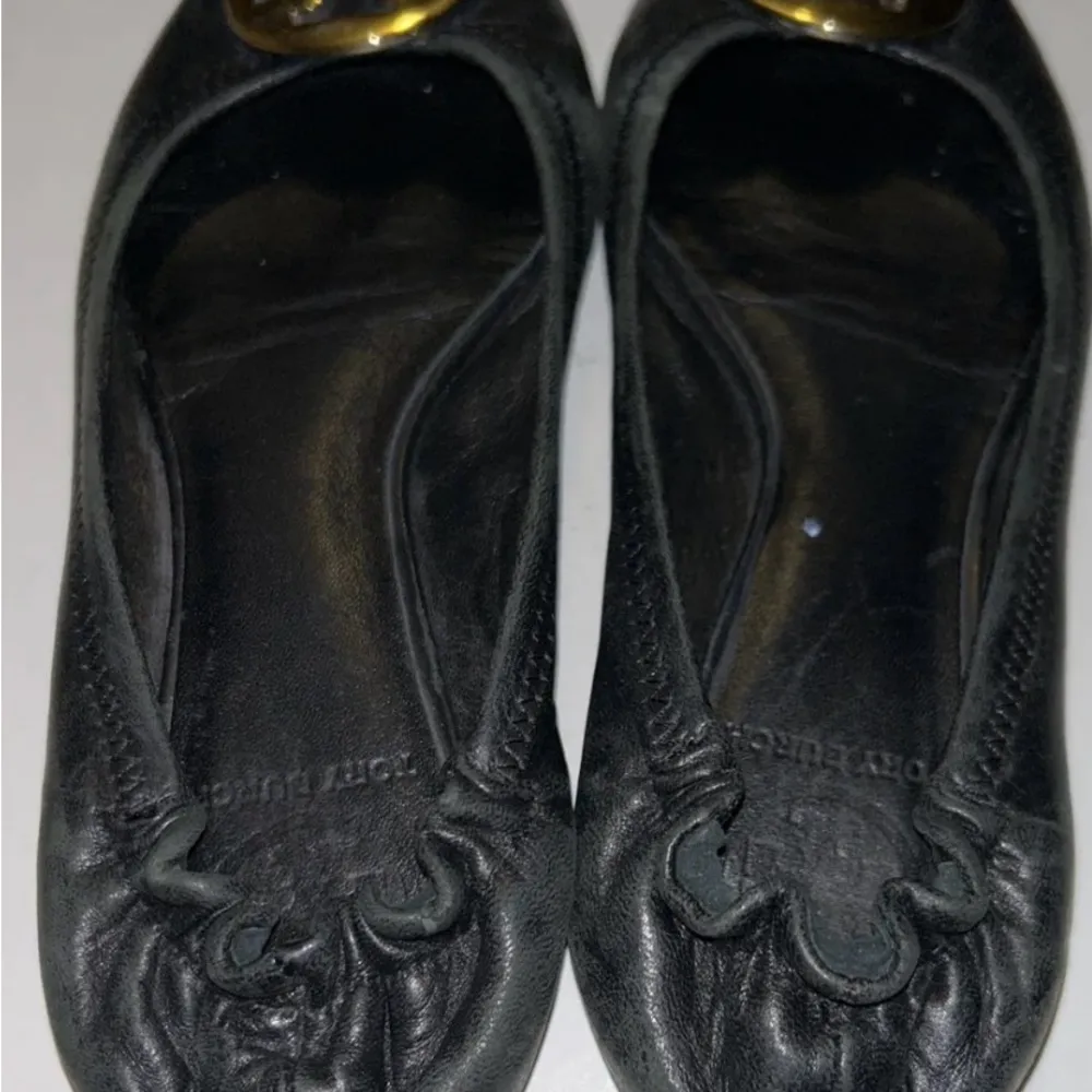 Tory Burch  black ballet flat slippers 6.5 - Image 2