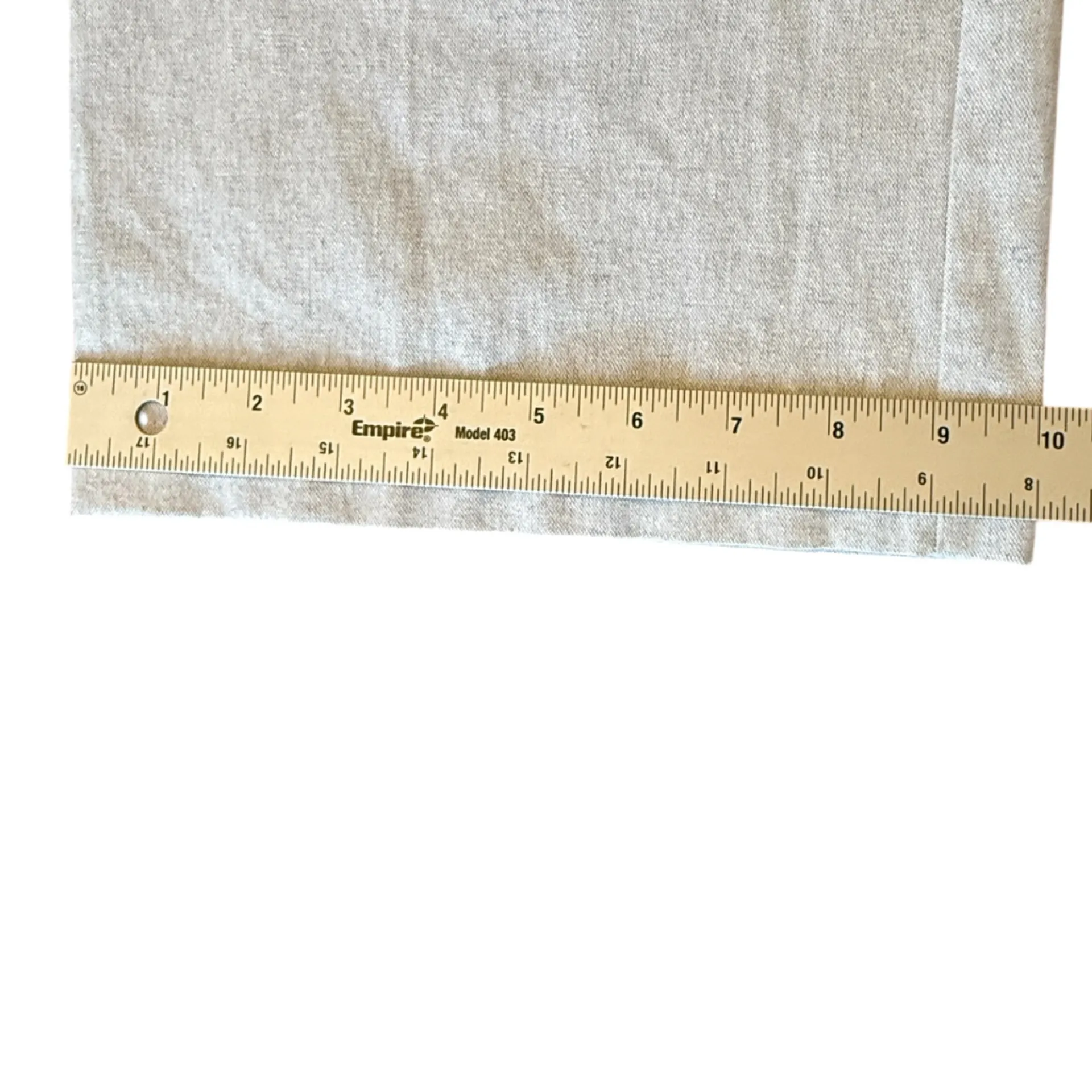 Paige Dallas Chambray Linen High Waist Wide Leg Trouser Women’s Size 00 - Image 15