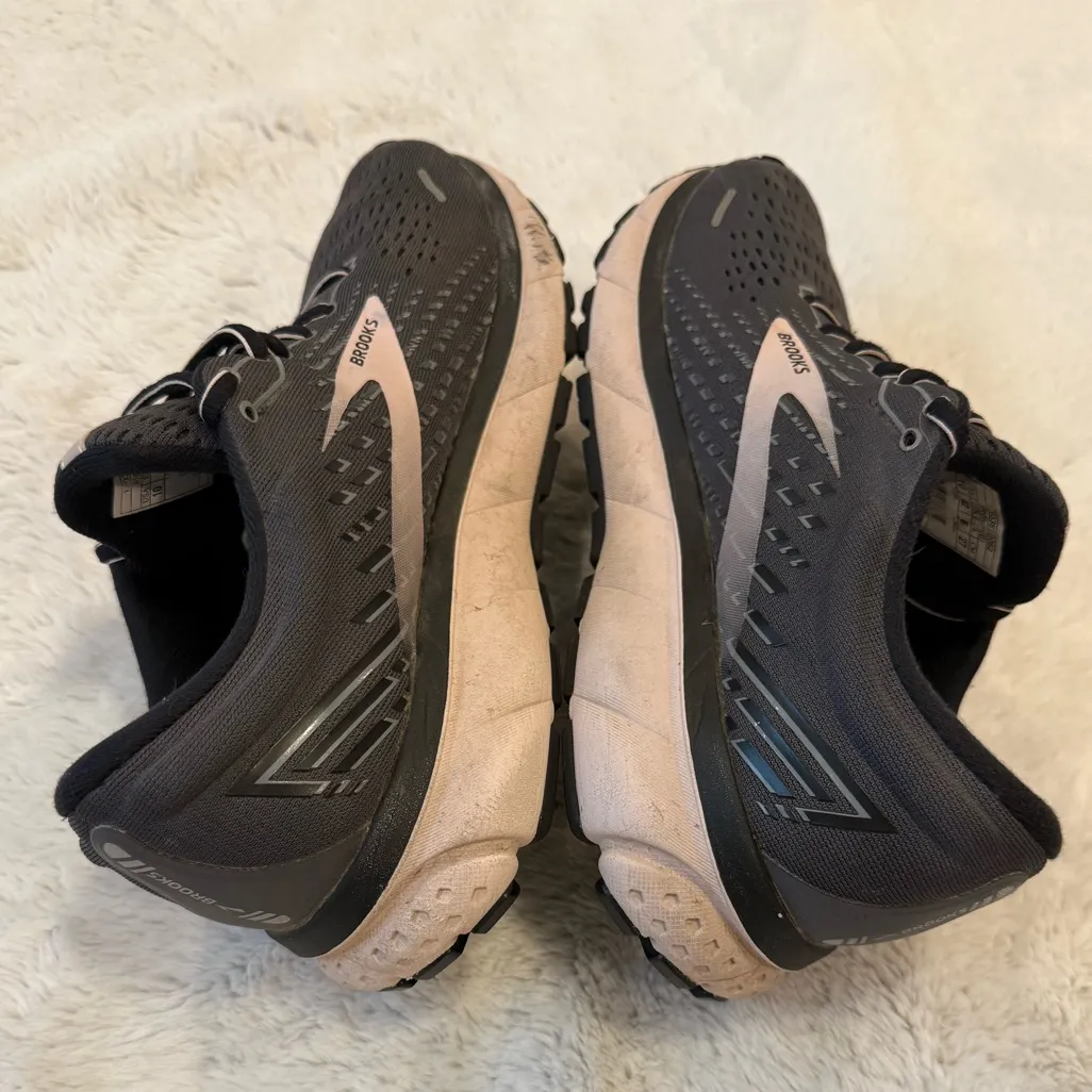 Brooks Ghost 13 Women's Running Shoes - Black/Pearl/Hushed Violet - Size 10 - Image 3