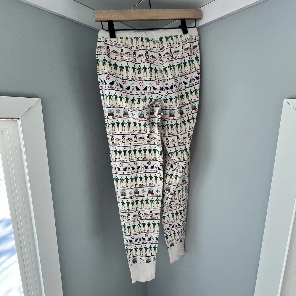 Hanna Andersson Christmas Elf Organic Cotton Jogger Pajama Pants Size Women's S - Image 3