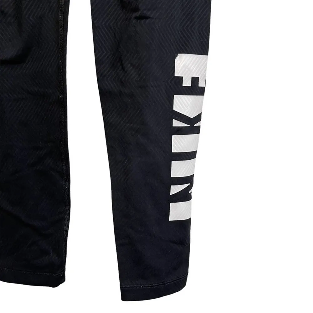 Nike  Dri-Fit Black Athletic Leggings - Image 3