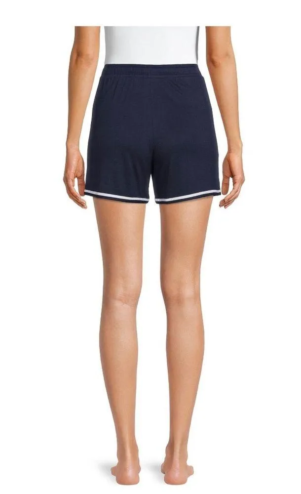 SECRET TREASURES Womens Sleep Shorts Size XL 16-18 Blue Pockets New - Image 4