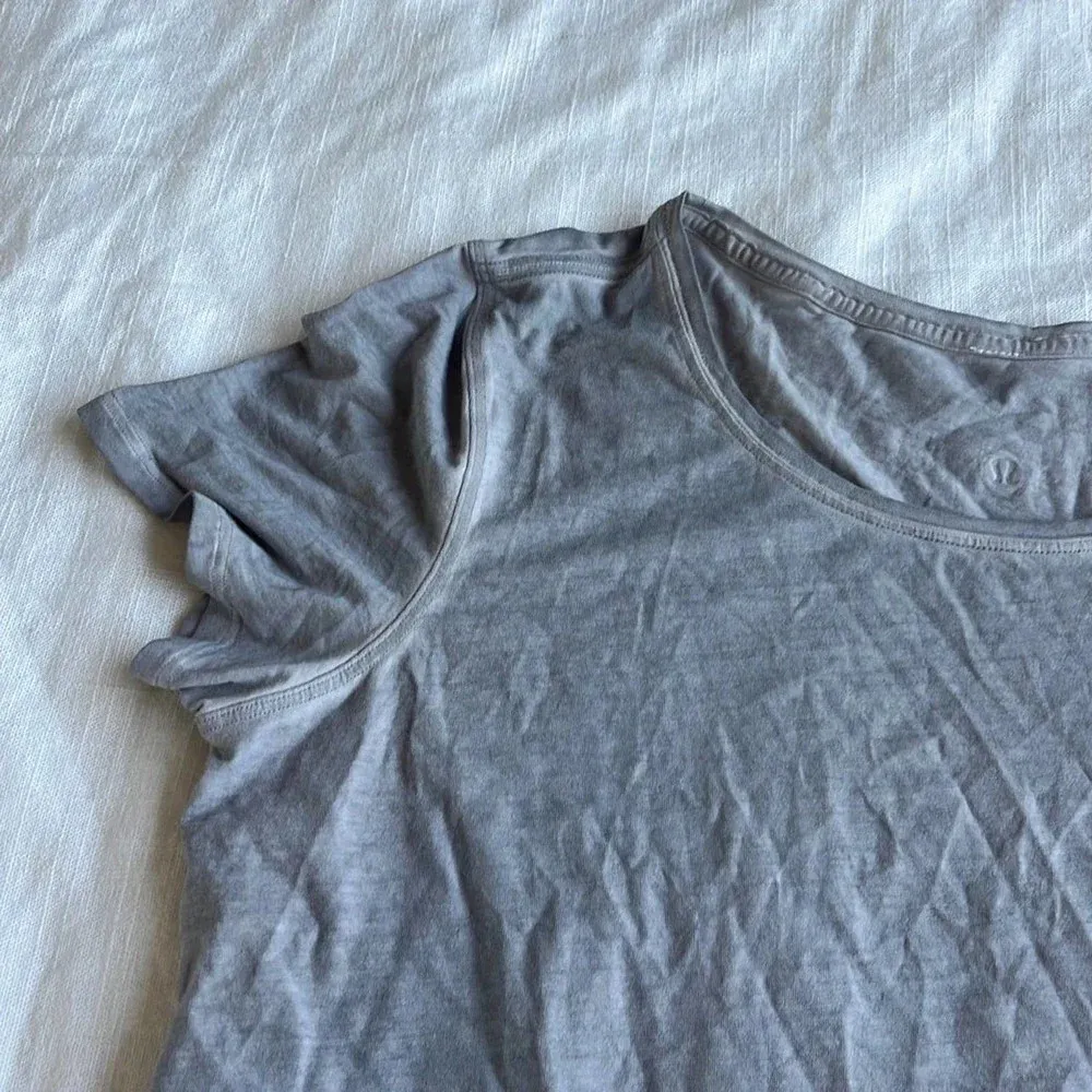 Lululemon Gray shirt 8 - Image 2