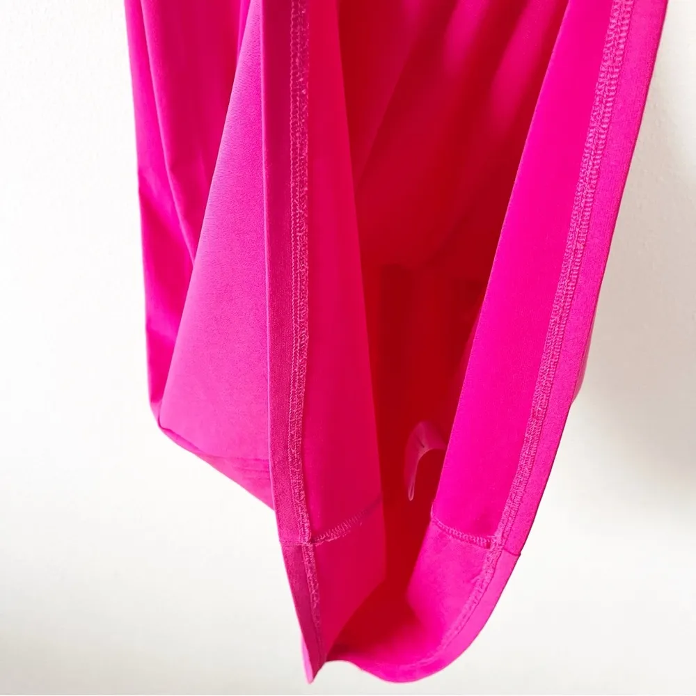 Solid & Striped Tati Tie Halter Midi Jersey Dress in Bougainvillea - Image 7
