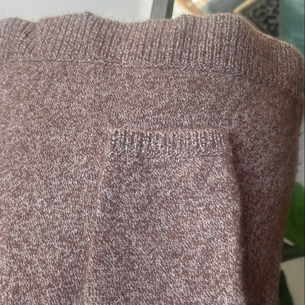 J. McLaughlin Cashmere Tan Beige Sweater Size Small - Image 8