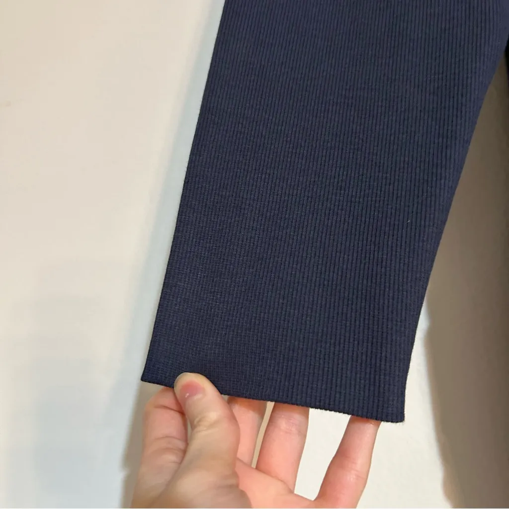 Pact Organic Cotton Oversized Airplane Cardigan Navy Size XS/Small Travel Casual - Image 3