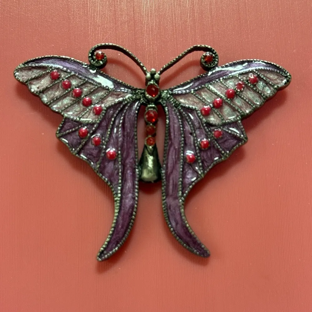 Pocket Purple Worry Butterfly - Image 2