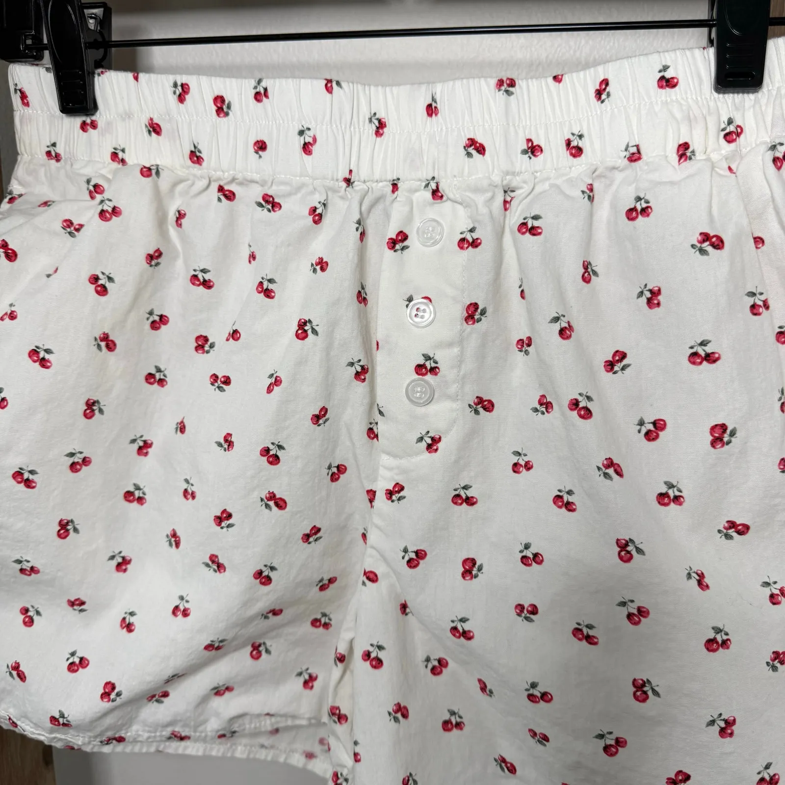Beverly‎ and Beck Boxer Shorts Cherry Design Size Small - Image 3