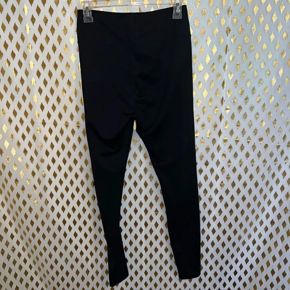 Hollister and Jennifer Lopez leggings wet look black vinyl snakeskin bundle set - Image 7