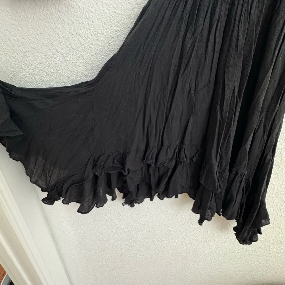 Free People FP One Adella Slip Mini Dress Black Lace
Tiered Size S - Image 9