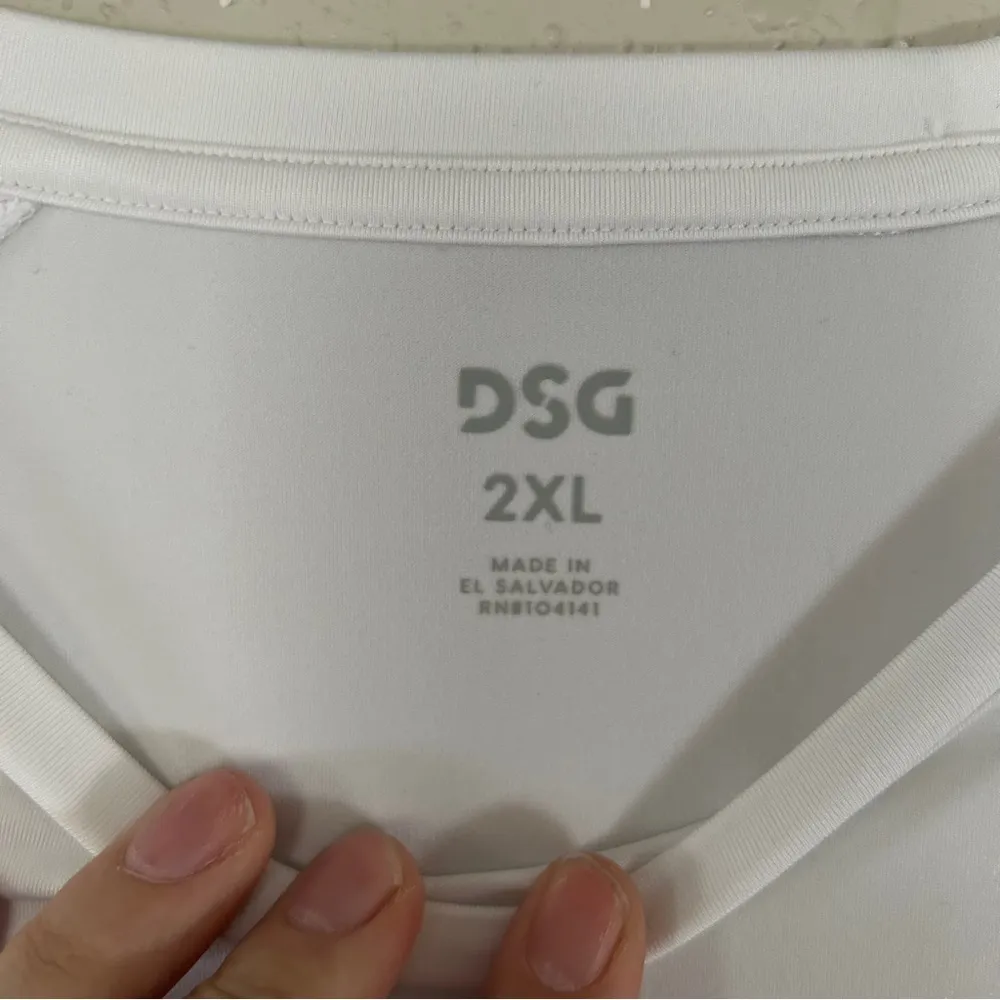 DSG White Long Sleeve T - Image 3