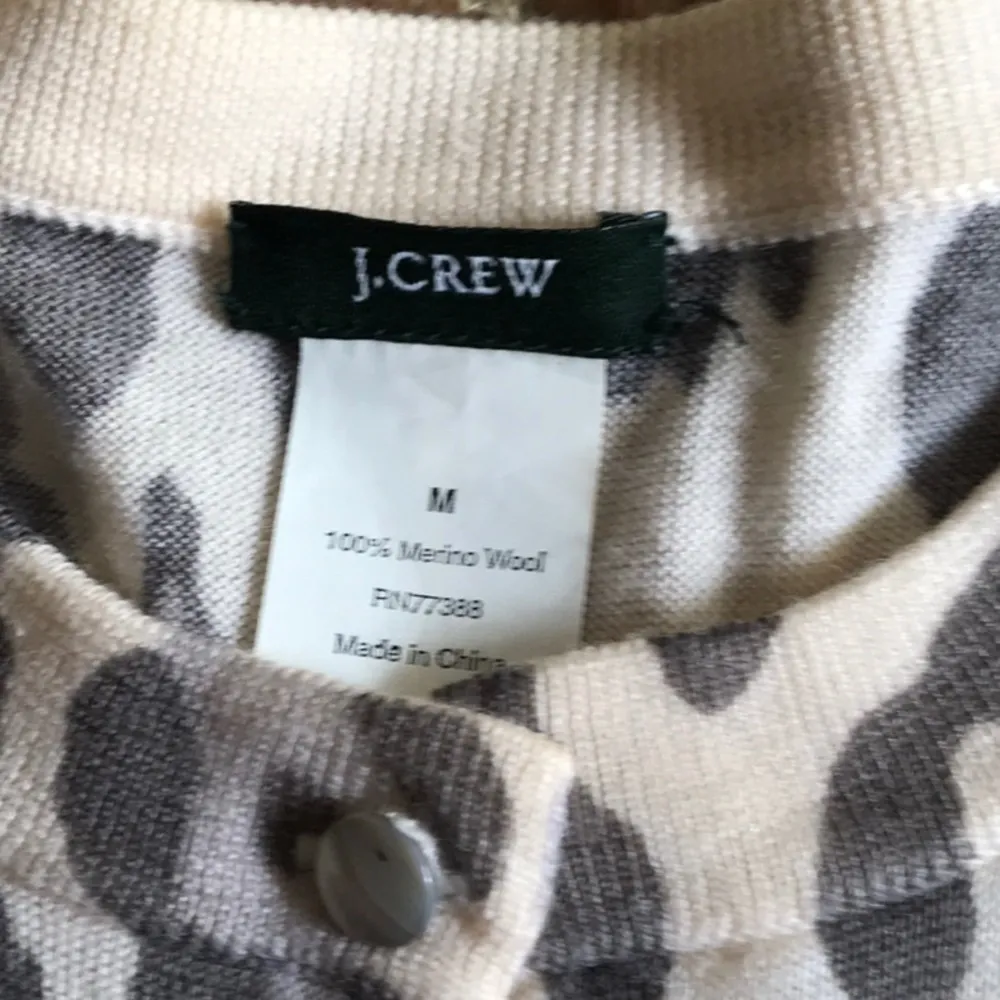 J.Crew Leopard Cardigan - Image 4